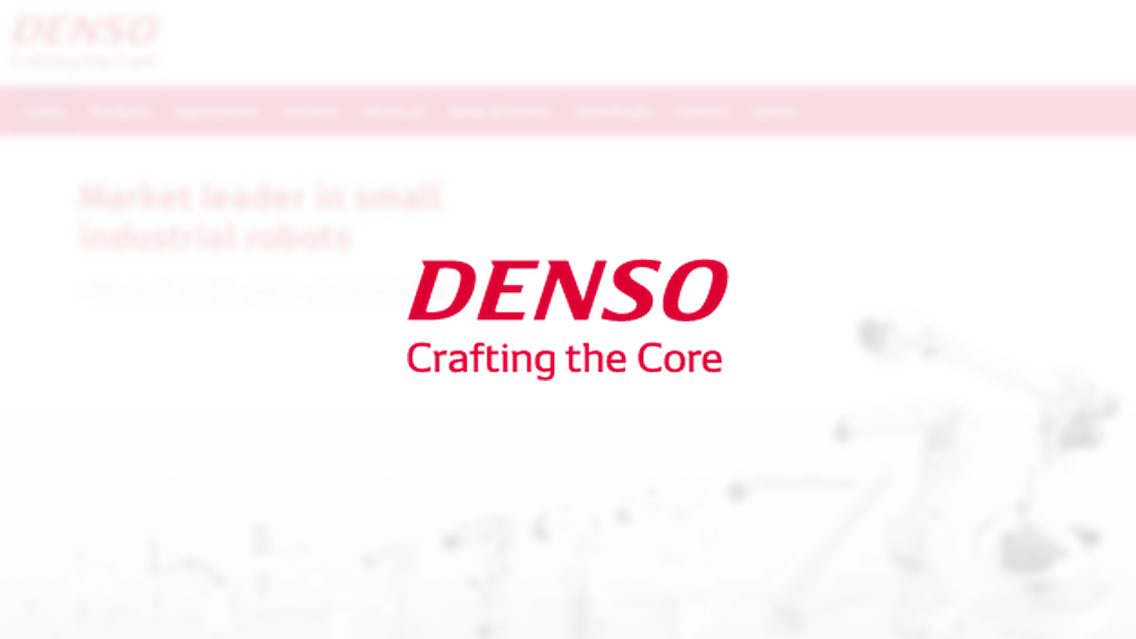 Website von DENSO Robotics Europe, TYPO3 Referenz mit Backup Plus for TYPO3