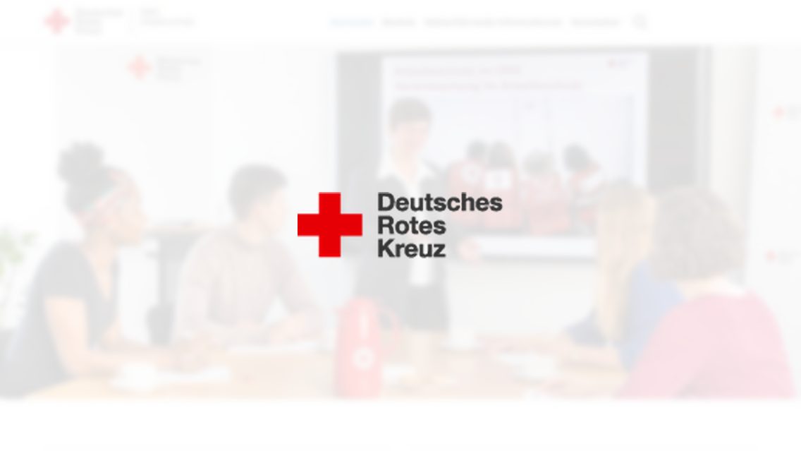 Website von DRK Arbeitsschutz, TYPO3 Referenz mit News Comment for TYPO3