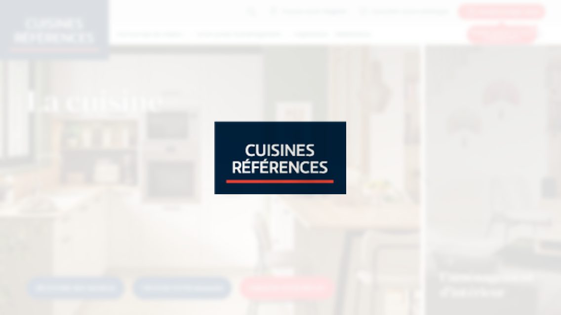 Website von Cuisines Références, TYPO3 Referenz mit FAQ for TYPO3