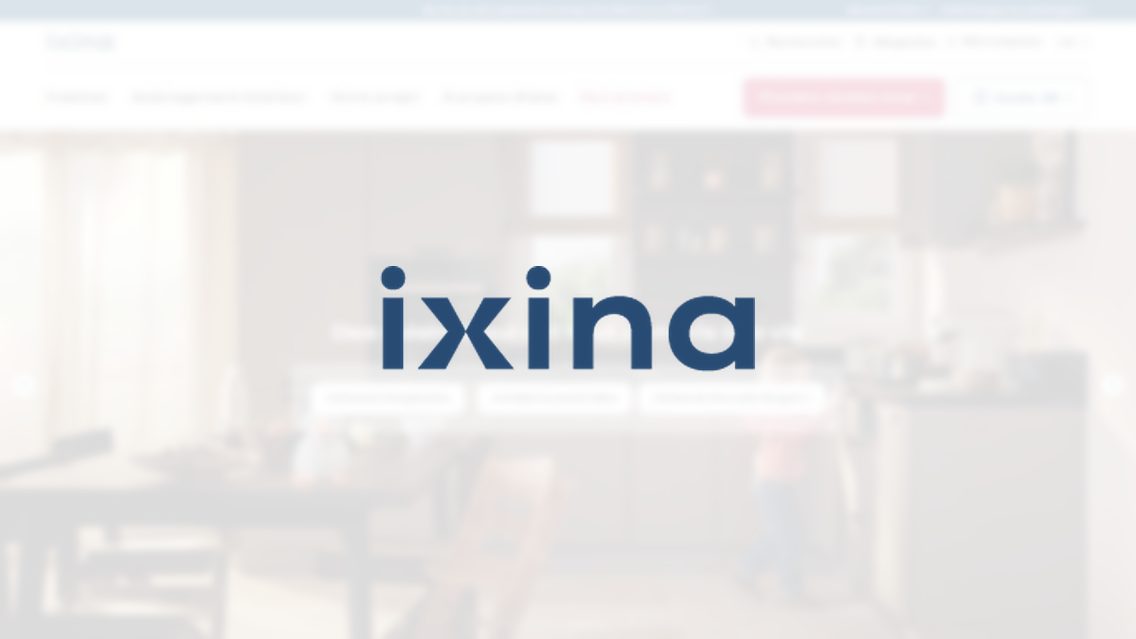 Website von ixina Belgium, TYPO3 Referenz mit FAQ for TYPO3