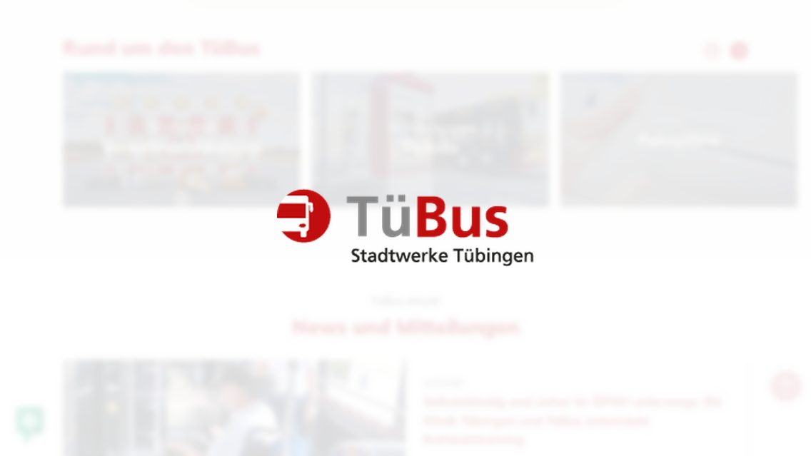 Website von Stadtwerke Tübingen GmbH, TYPO3 Referenz mit FAQ for TYPO3