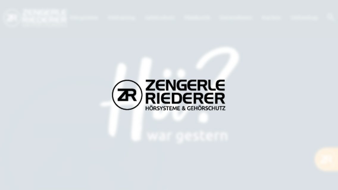 Website von ZR Hörsysteme, TYPO3 Referenz mit All in One Feedback for TYPO3