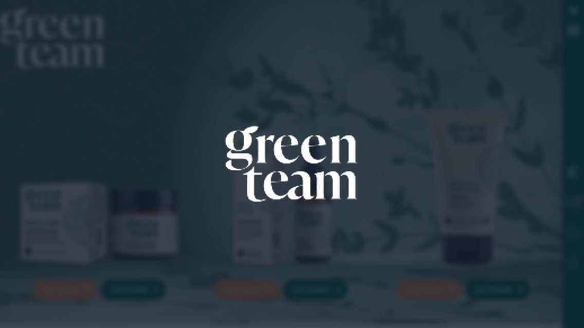 Website von GreenTeam Naturkosmetik, TYPO3 Referenz mit All in One Feedback for TYPO3