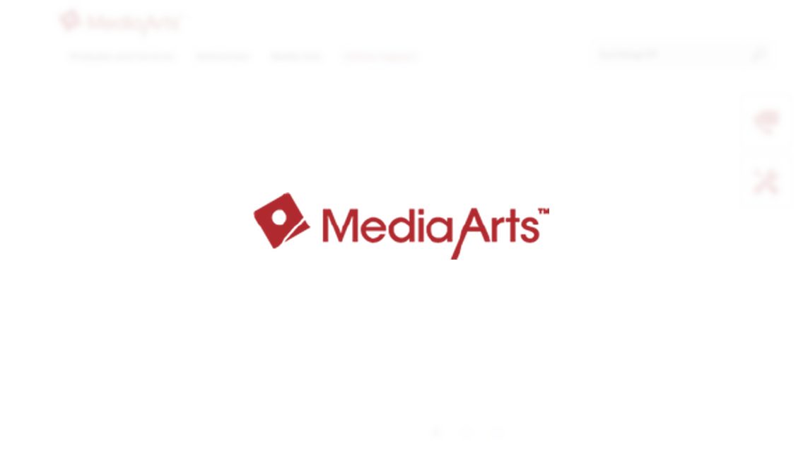 Website von Media Arts, TYPO3 Referenz mit All in One Gallery for TYPO3