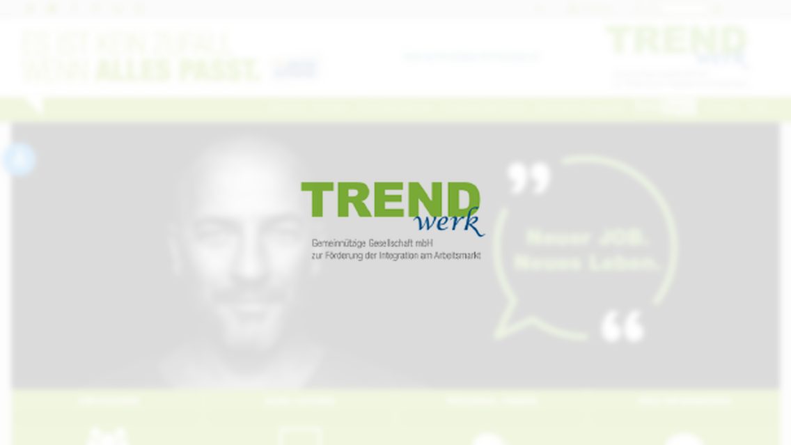 Website von Trendwerk, TYPO3 Referenz mit All in One Gallery for TYPO3
