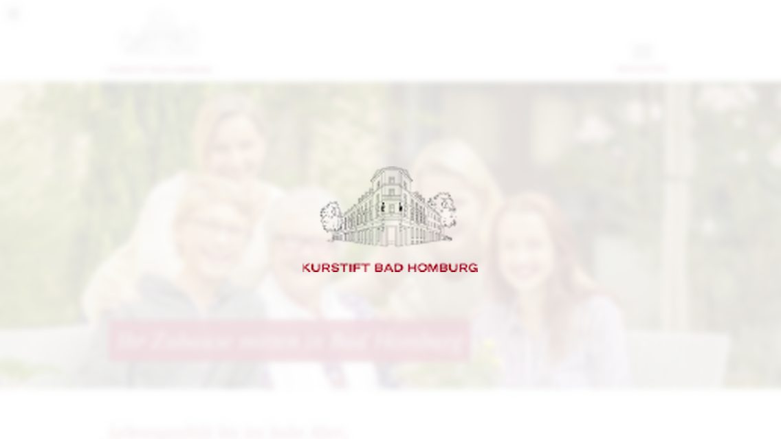 Website von Kurstift Bad Homburg, TYPO3 Referenz mit All in One Gallery for TYPO3