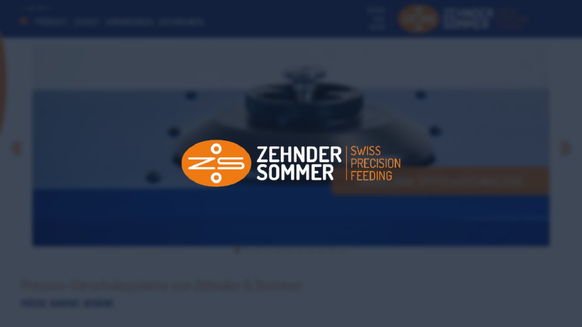 Website von Zehnder & Sommer, TYPO3 Referenz mit Google Map for TYPO3