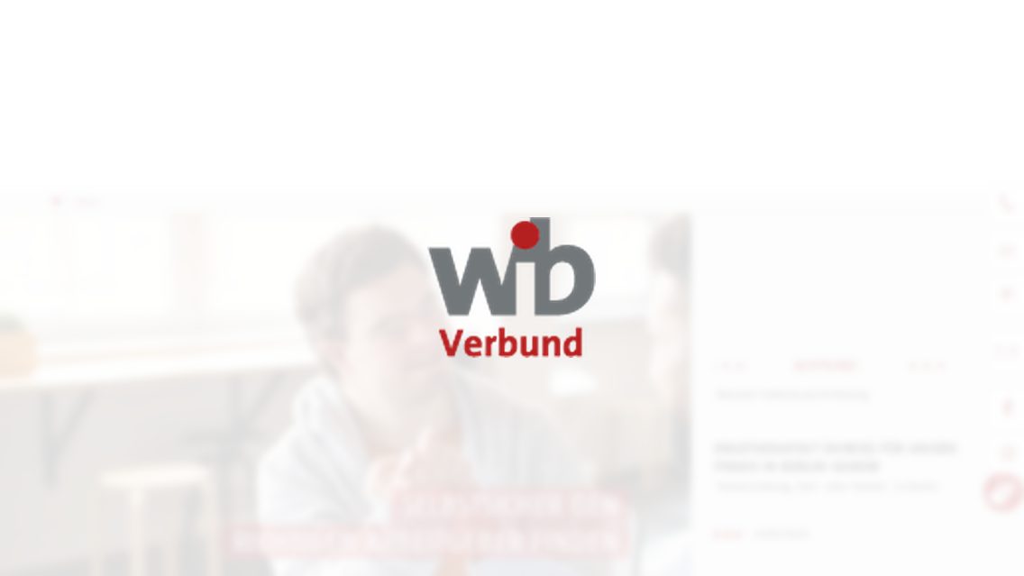 Website von WIB Verbund, TYPO3 Referenz mit Google Map for TYPO3