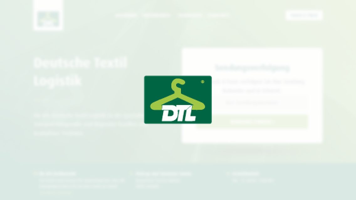 Website von DTL, TYPO3 Referenz mit Helpdesk for TYPO3