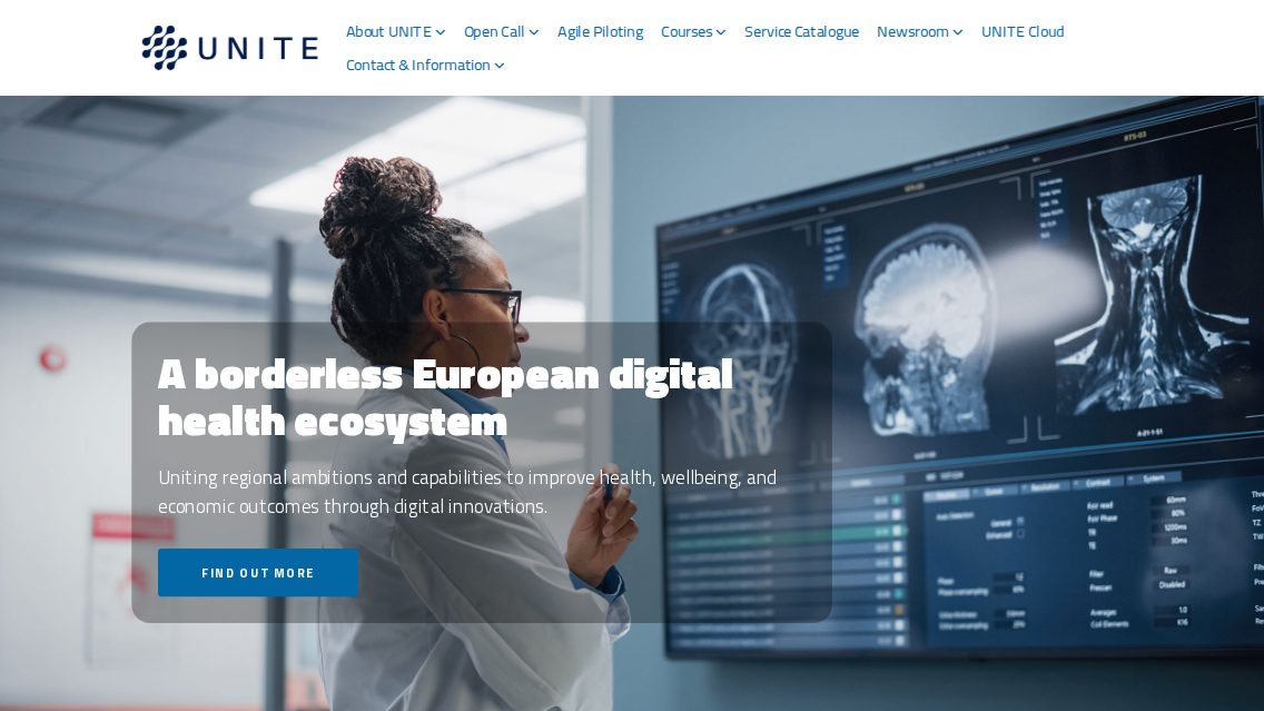 Website von Unite, TYPO3 Referenz mit T3Karma