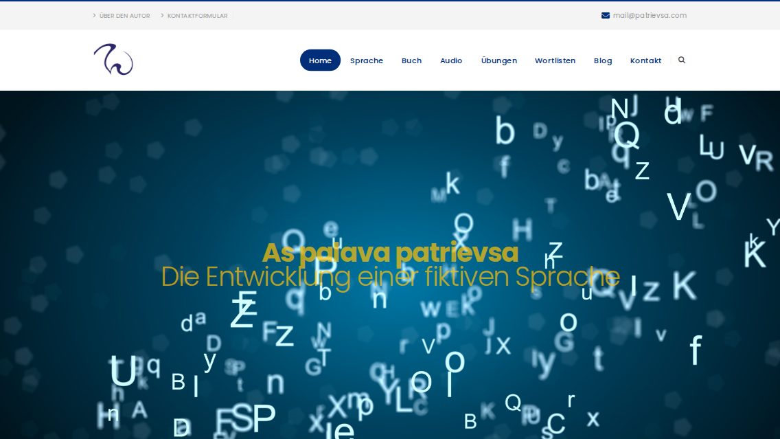 Website von Patrievsa, TYPO3 Referenz mit T3Karma