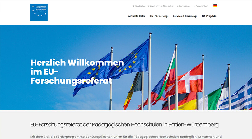EU-Forschungsreferat der Pädagogischen Hochschulen in Baden-Württemberg
