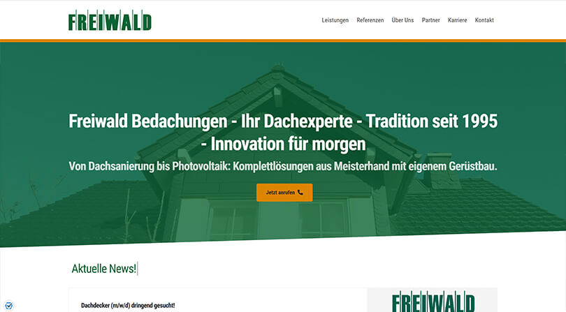 Freiwald Bedachungen