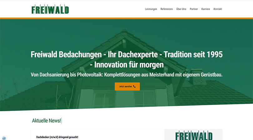Freiwald Bedachungen