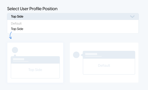 Set User Profile Position