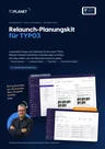 Titelseite des Relaunch-Planungskits für TYPO3