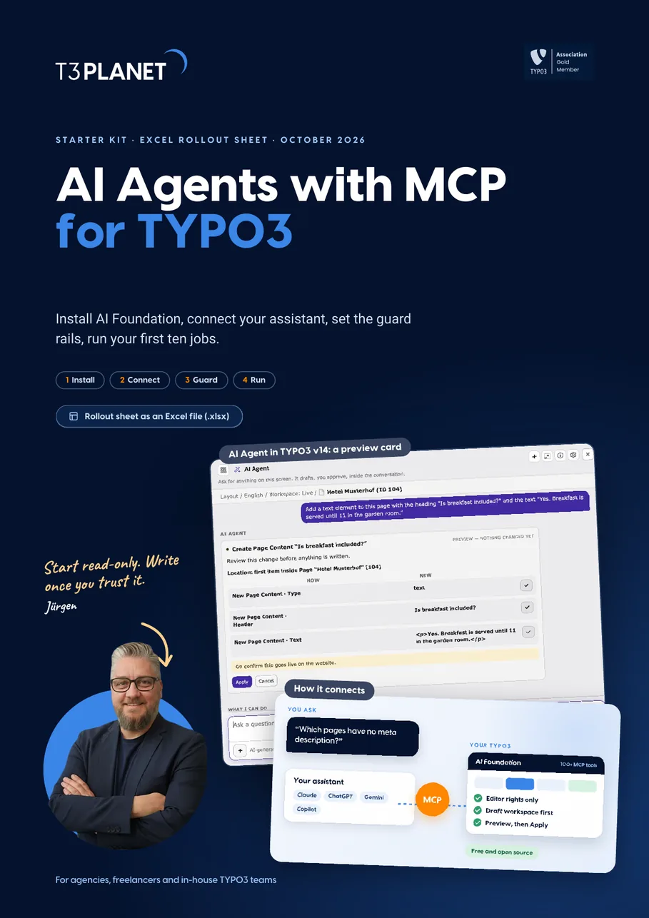 MCP Starter Kit for TYPO3: cover