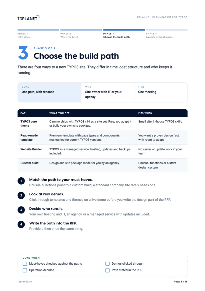p. 8: Choose the build path
