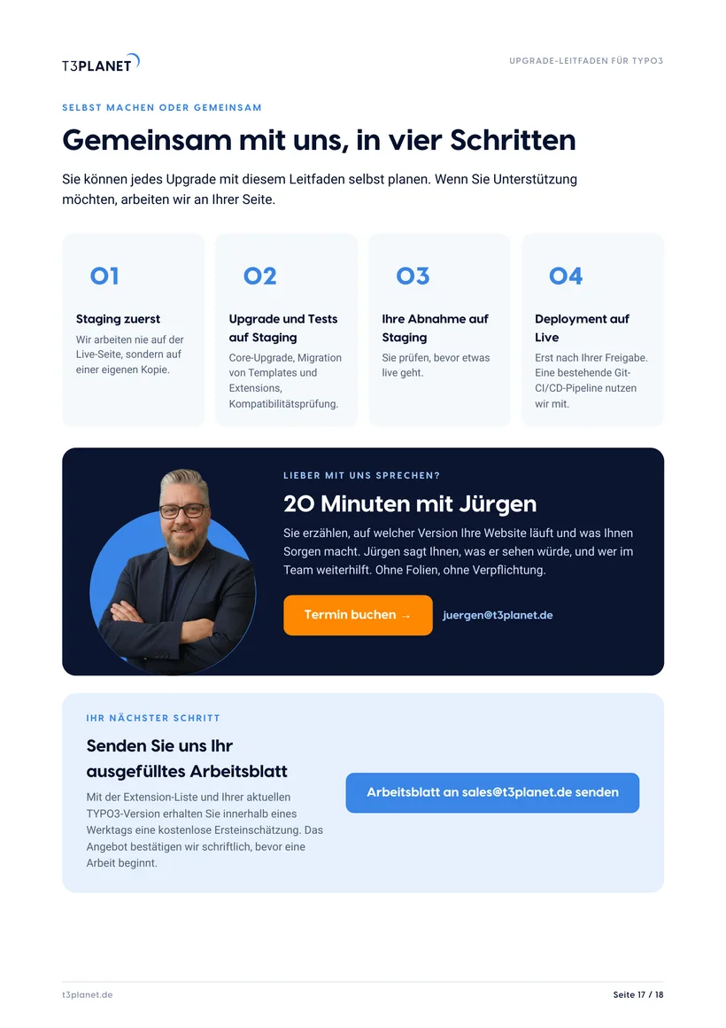 S. 17: 20 Minuten mit Jürgen