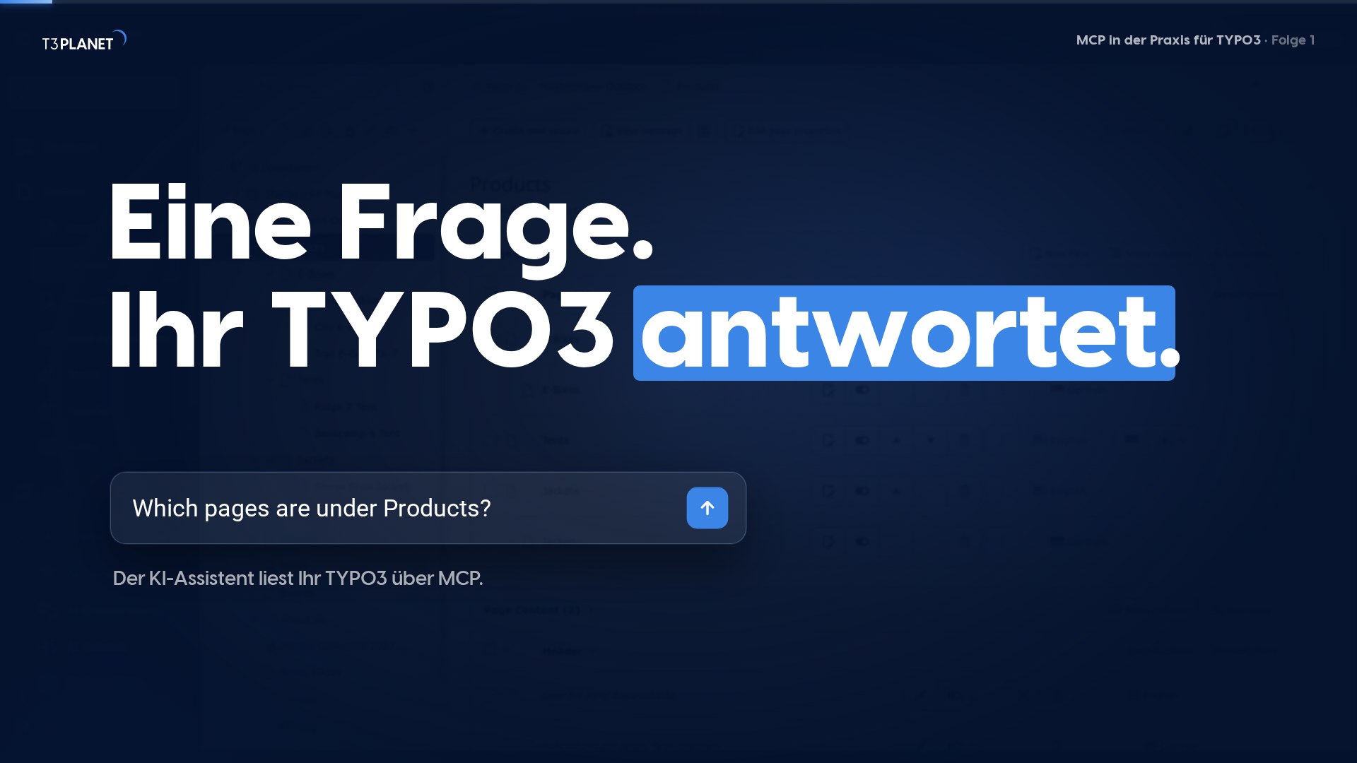 Video: TYPO3 MCP: Was ist das Model Context Protocol und wie nutzt man es?
