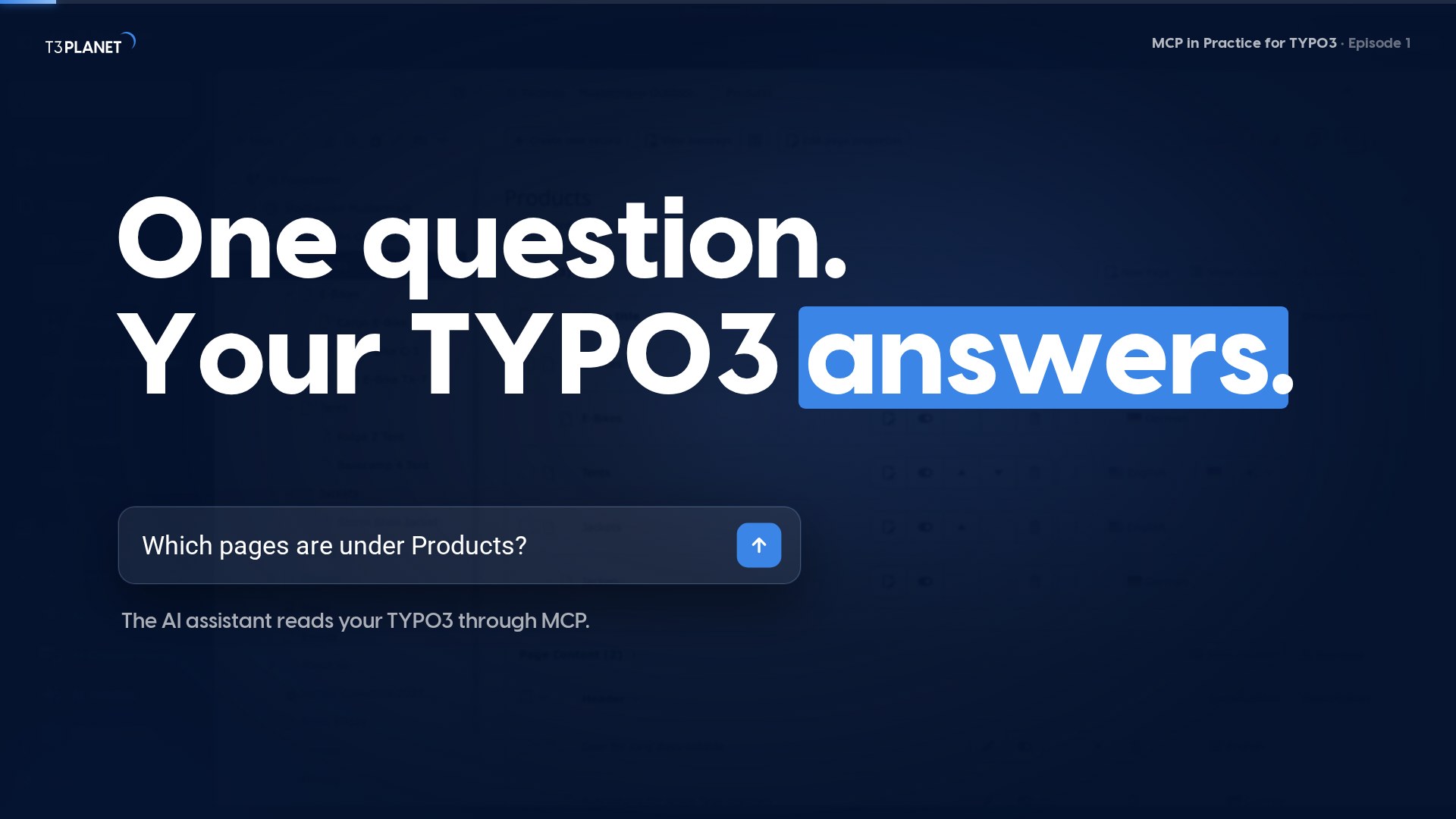 Video: TYPO3 MCP: What Is the Model Context Protocol and How Do You Use It?