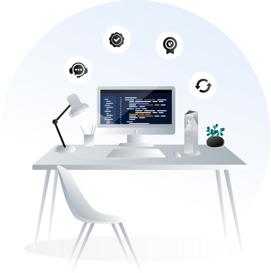 Backed by <span class="highlight-color">TYPO3 Experties</span> 