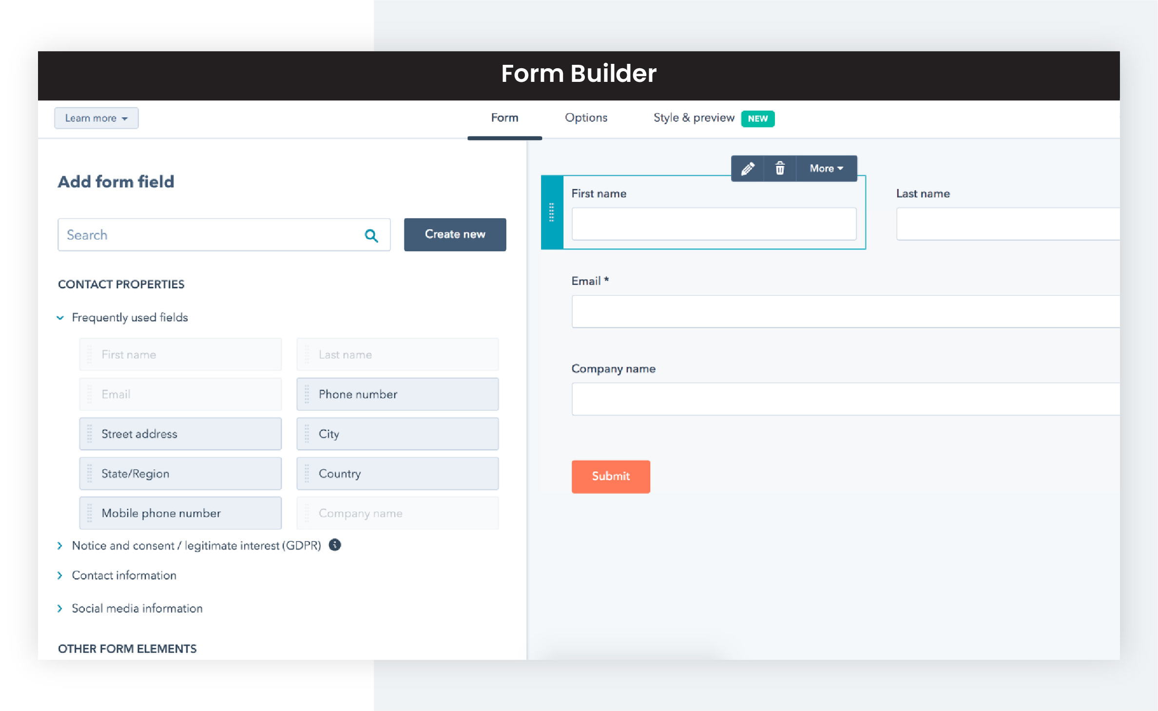 Erstellen Sie Formulare und Popups