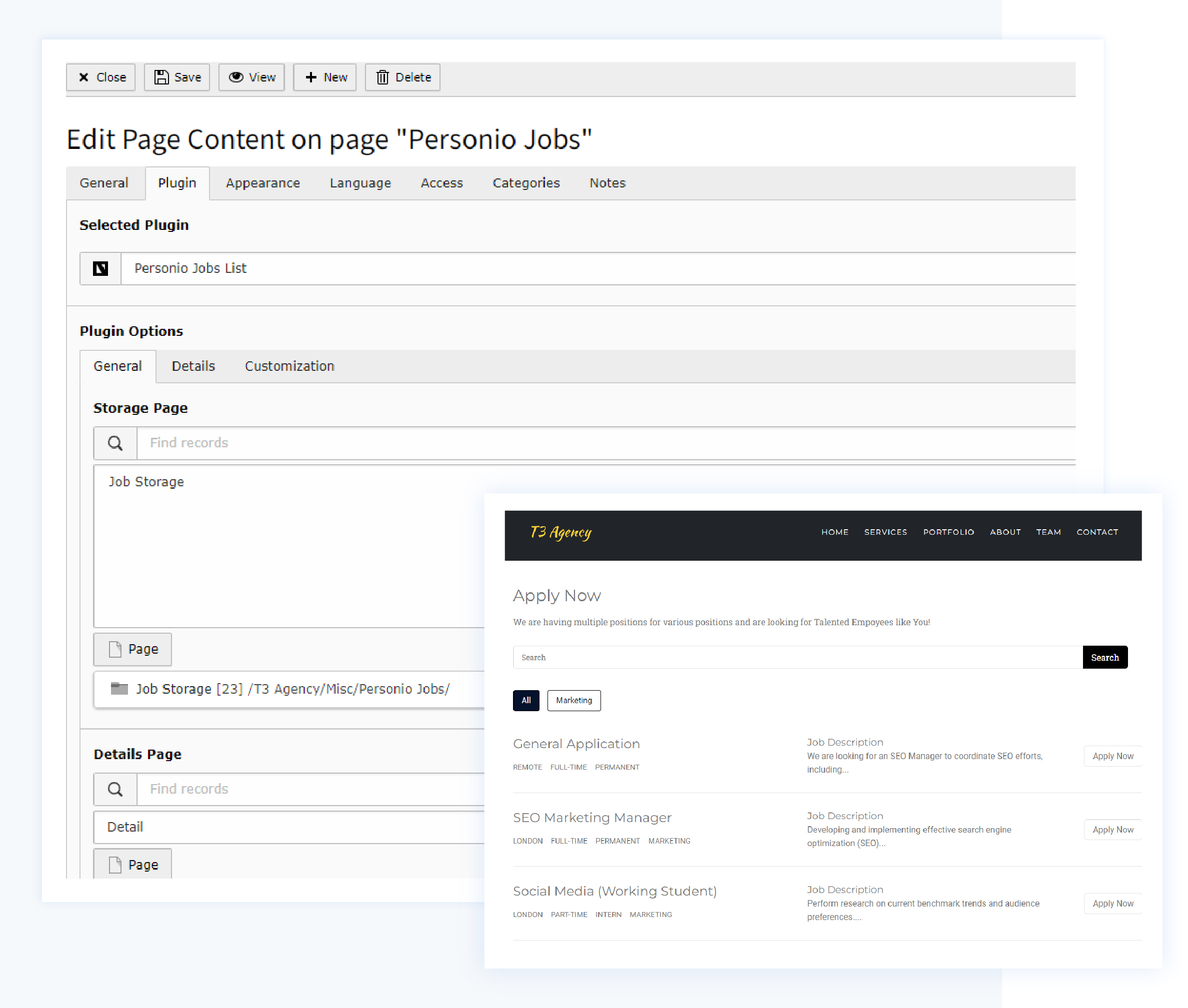 Effortless Job Listing Management