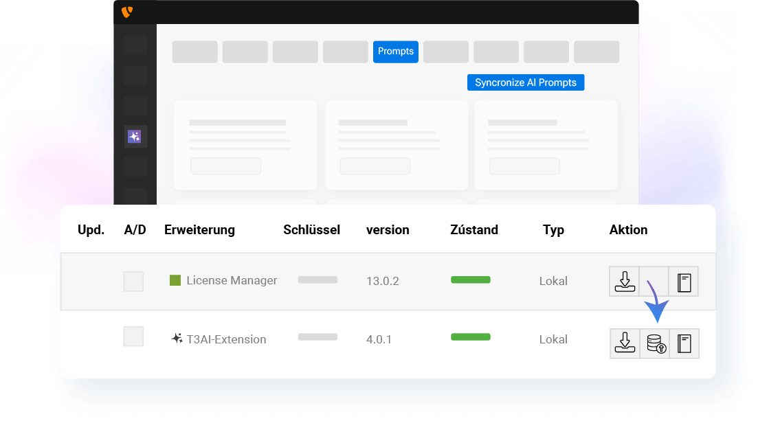 TYPO3 AI-Synchronisierungsaufforderungen TYPO3 AI-Synchronisierungsaufforderungen