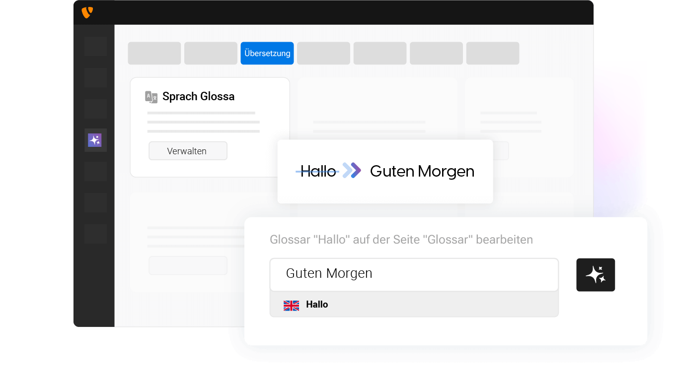 TYPO3 AI Sprachglossar  TYPO3 AI Sprachglossar