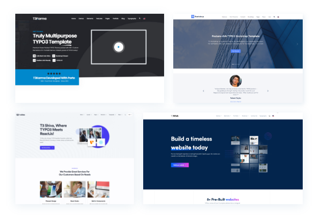 Vorgefertigte Templates