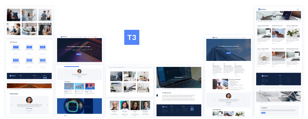 T3 Bootstrap - Multipurpose TYPO3 Template