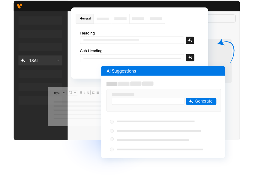 T3AI Content Generation