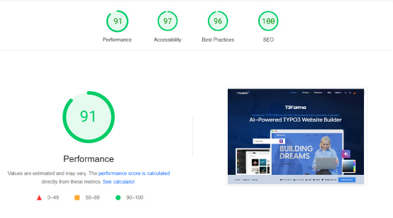 T3Karma Speed report