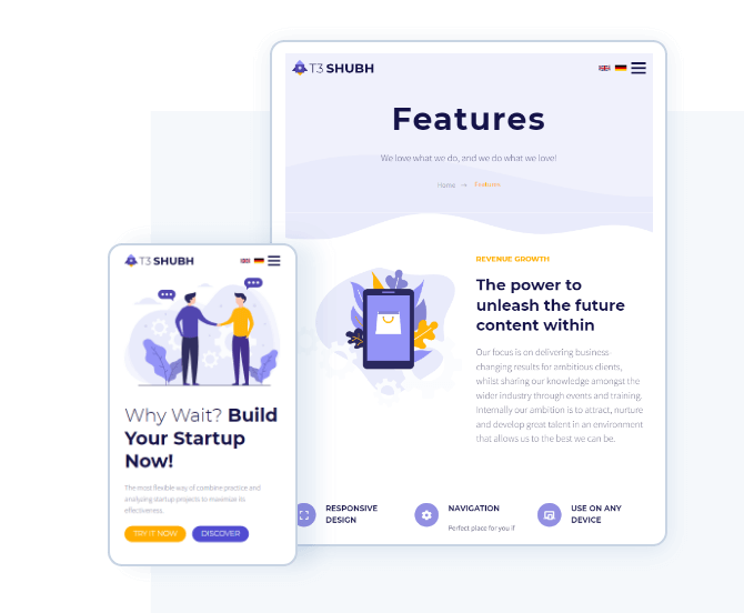 Hand Crafted TYPO3  Theme