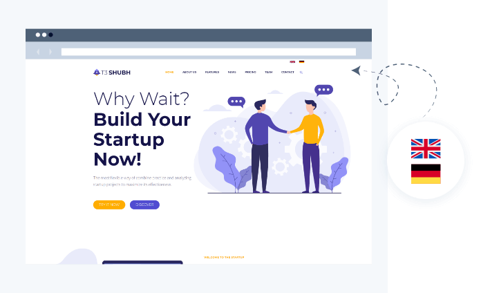 Multilingual & Multisite ready