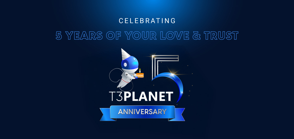 T3Planet’s 5th Orbit: A Stellar Milestone in the TYPO3 Galaxy