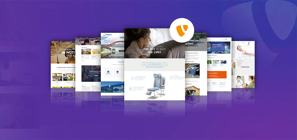 10 beste Website-Beispiele, die mit der TYPO3-Vorlage von T3Planet erstellt wurden