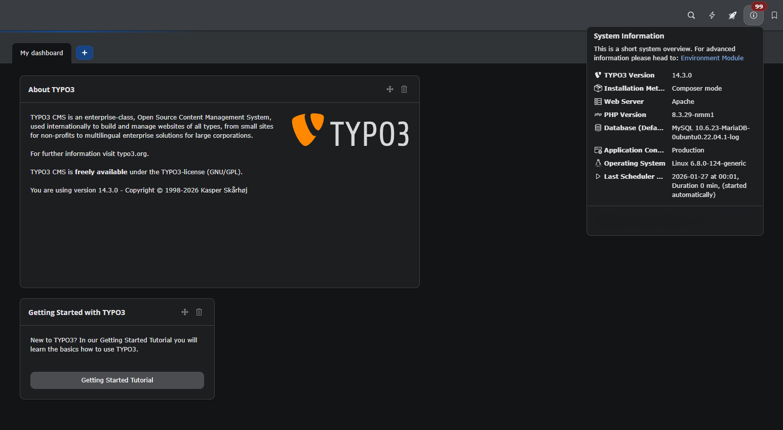 TYPO3 Backend - Quickest for Admins TYPO3 Backend - Quickest for Admins