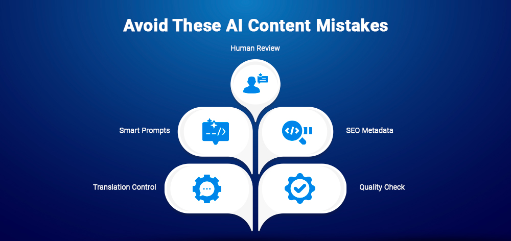 Avoid These AI Content Mistakes Avoid These AI Content Mistakes