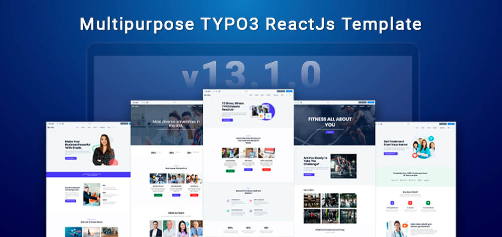 T3Shiva – React basiertes TYPO3 Theme