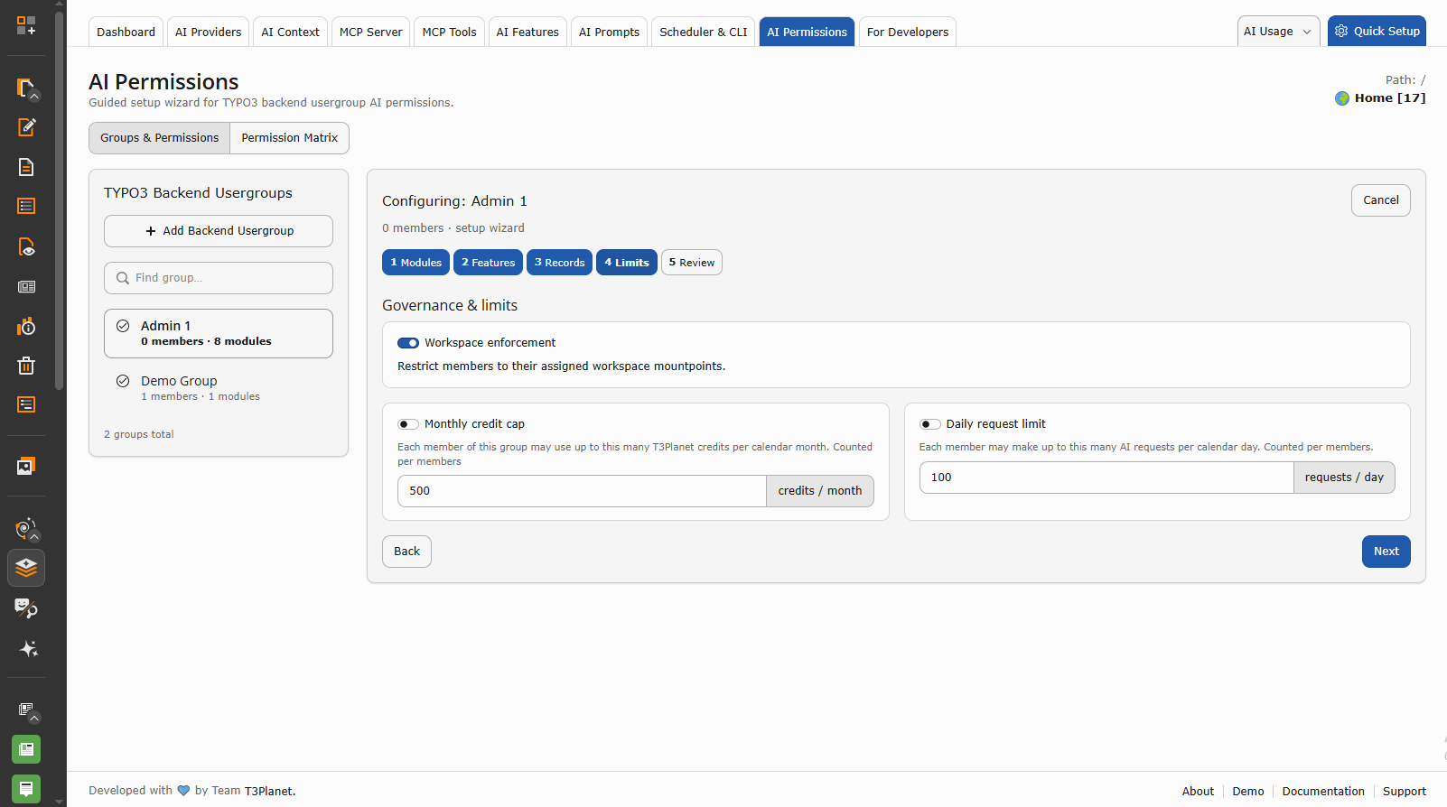 Setting Budgets of Editors, Integrators, and Administrators Setting Budgets of Editors, Integrators, and Administrators