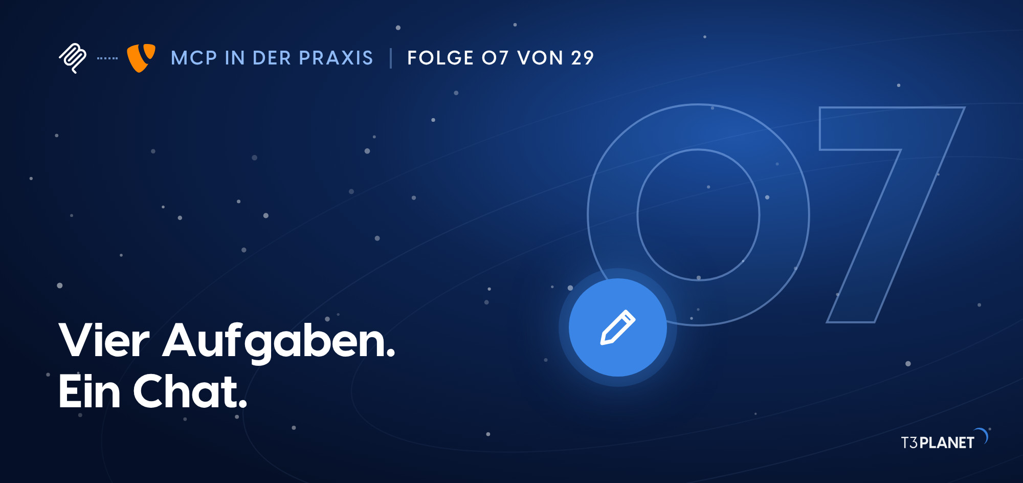 Ein Arbeitstag in der TYPO3-Redaktion mit KI-Assistent: vier Aufgaben per Chat