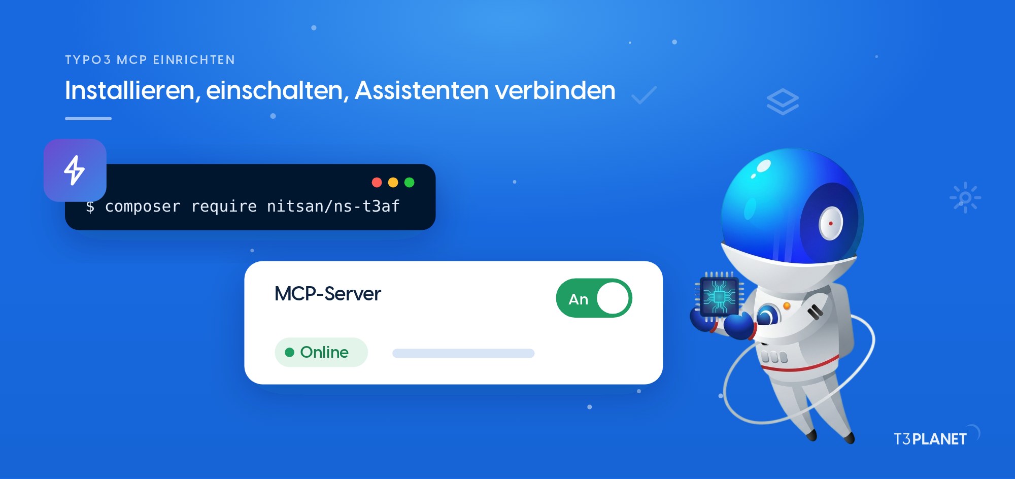 TYPO3 MCP einrichten: AI Foundation installieren und den MCP-Server einschalten