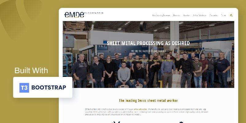 eMDe Sheet Metal Factory