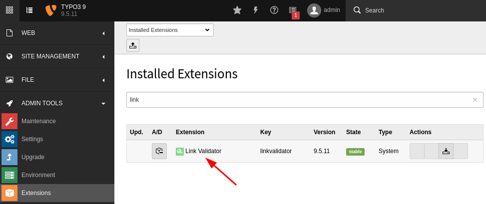 404 Seiten-Link-Validator in TYPO3