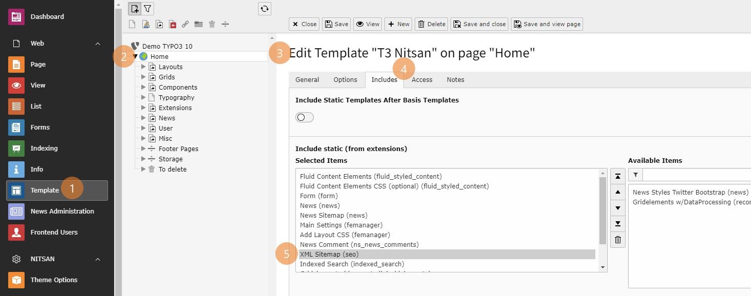 SEO-Einrichtung für TYPO3 9 und TYPO3 10