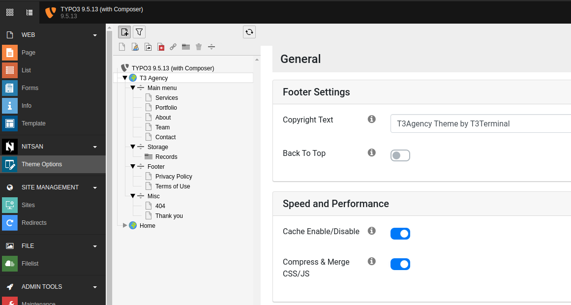 TYPO3 Geschwindigkeit und Performance