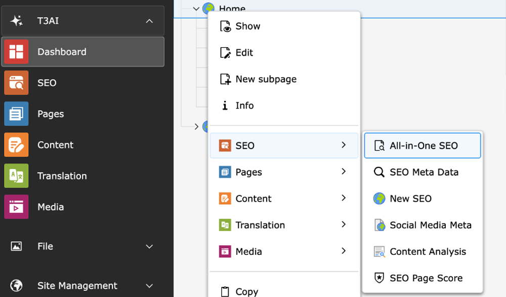 Context Menu