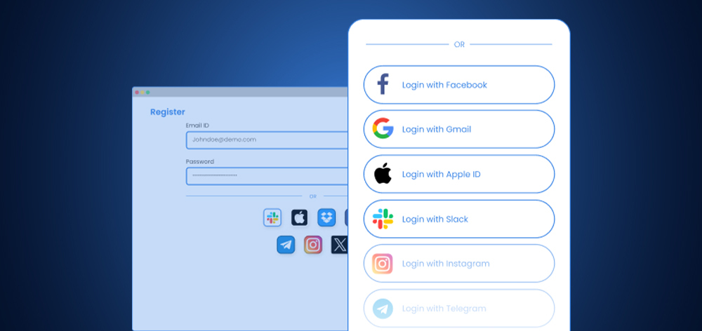 TYPO3 Social Login ermöglicht die Anmeldung mit Social Media Accounts